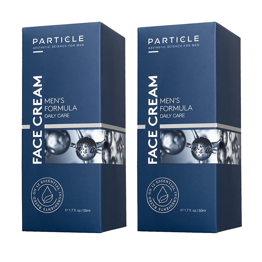 Particle Face Cream For Men 6 In 1 Anti Aging Cream  Fights Eye Bags Dark Spots - 2 Packs