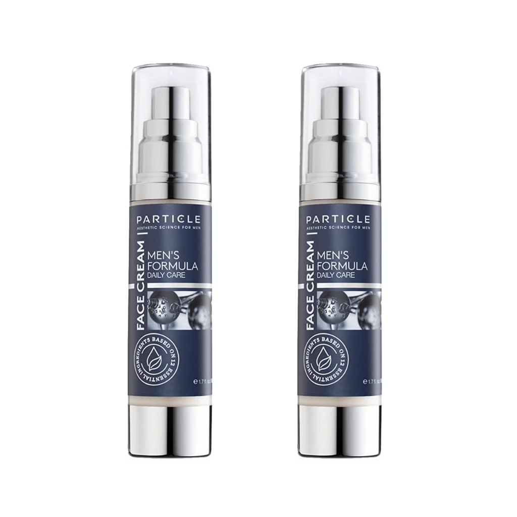 Particle Face Cream For Men 6 In 1 Anti Aging Cream  Fights Eye Bags Dark Spots - 2 Packs