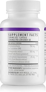 Biote DIM SGS+ Hormone + Detox Support, 60 Capsules