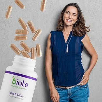 Biote DIM SGS+ Hormone + Detox Support, 60 Capsules