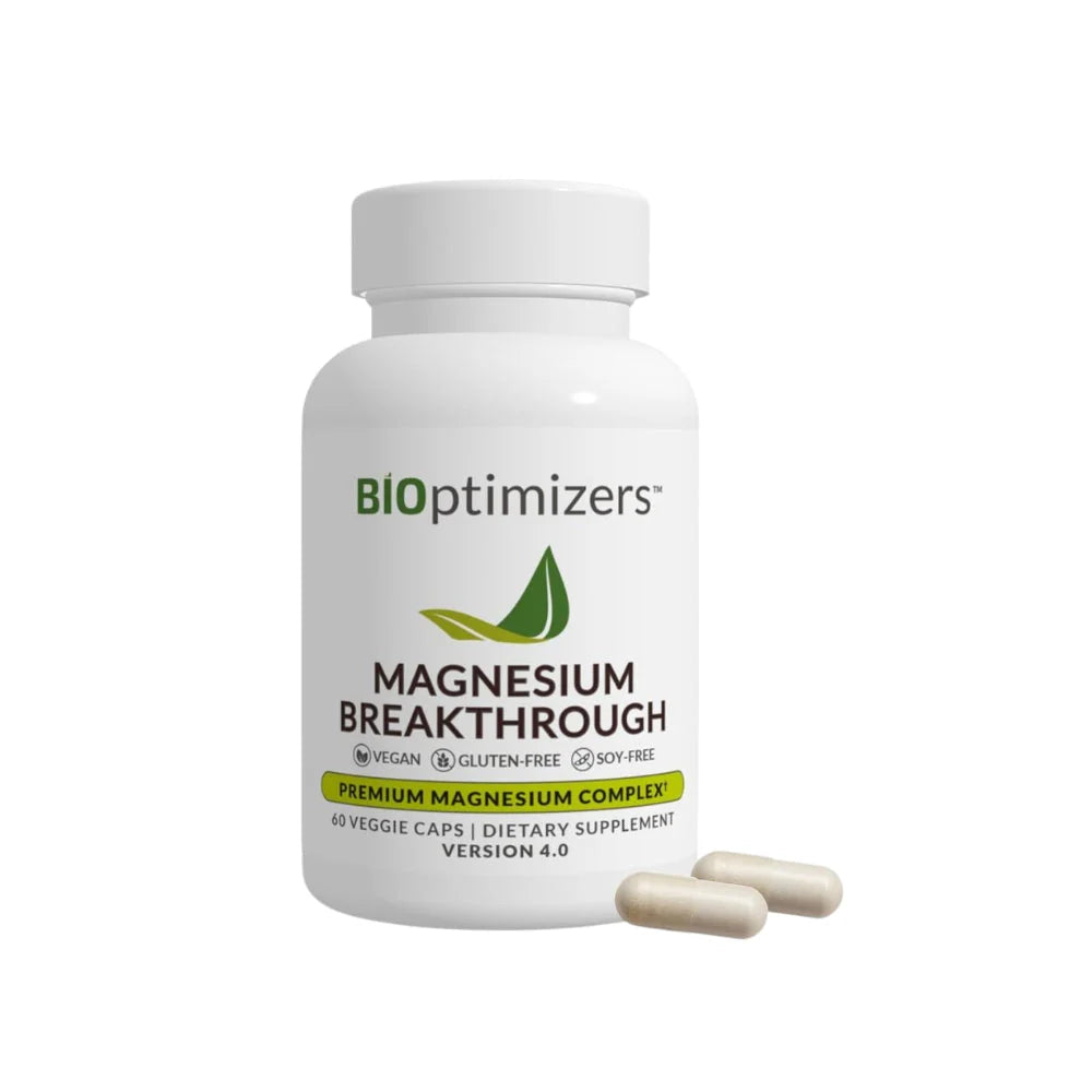 BIOptimizers Magnesium Breakthrough Supplement - 60 capsules