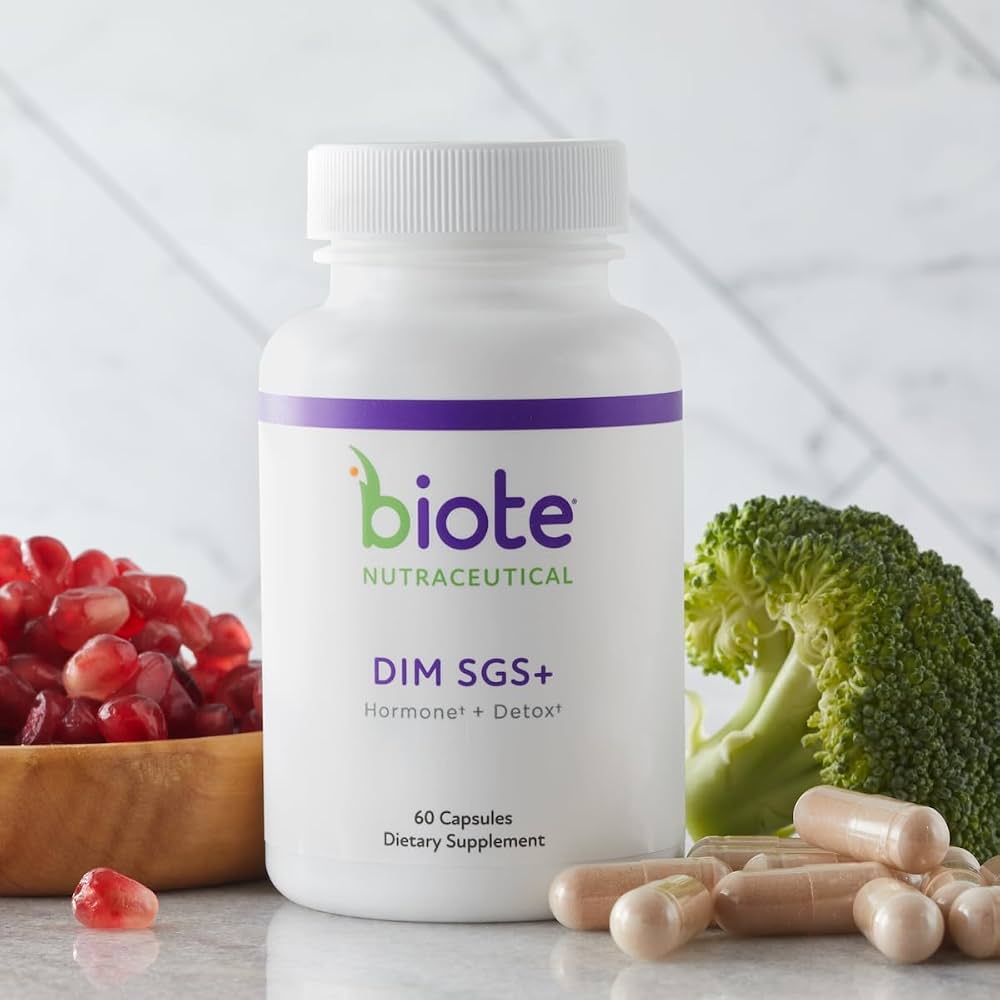 Biote DIM SGS+ Hormone + Detox Support, 60 Capsules