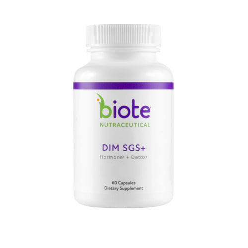 Biote DIM SGS+ Hormone & Detox Support Dietary Supplement 60 Capsules