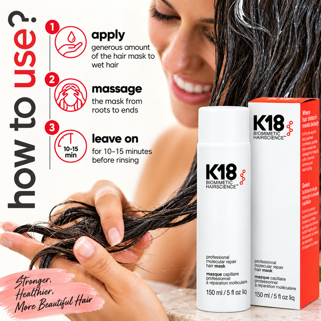 K18 Professional Molecular Repair Hair Mask, 150 ml