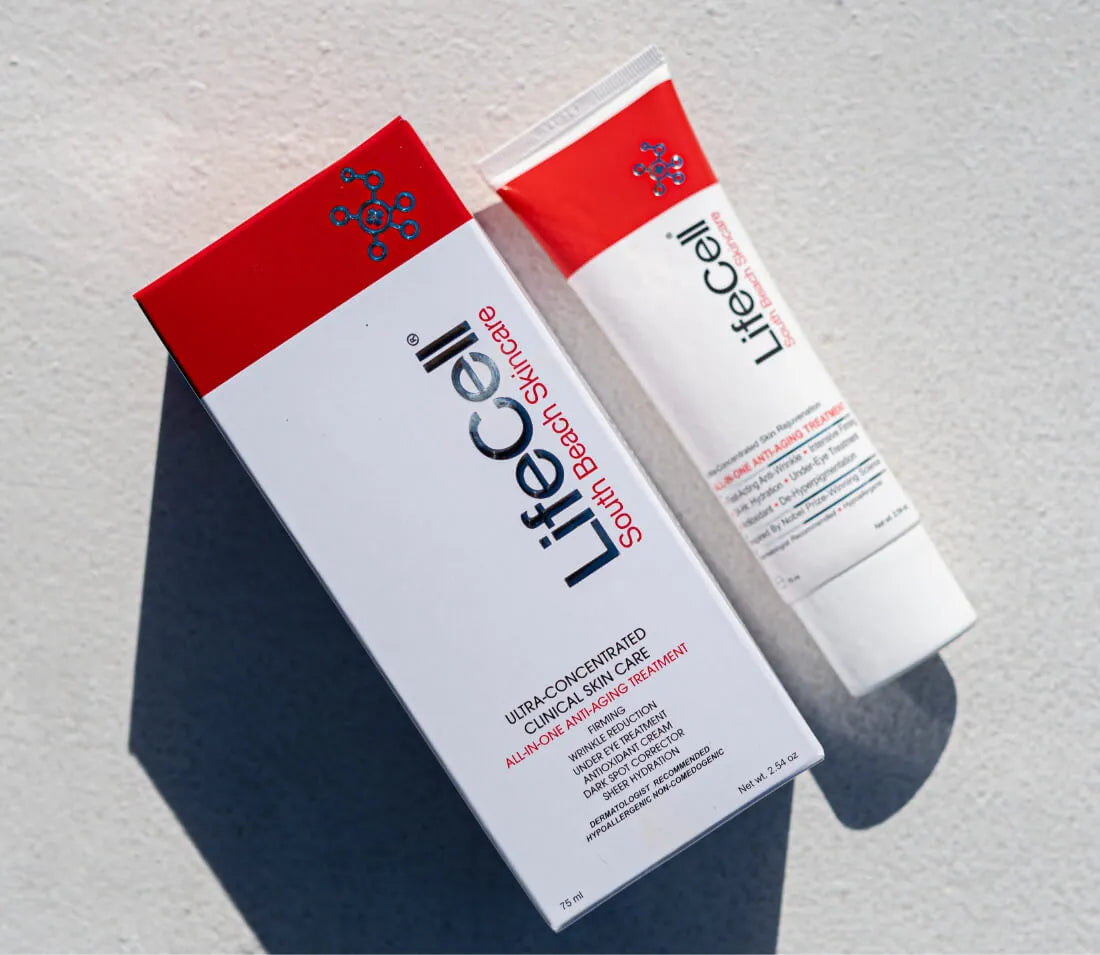 LifeCell All In One Anti-Aging Cream – Reduces Wrinkles, Fine Lines - 2.54 oz