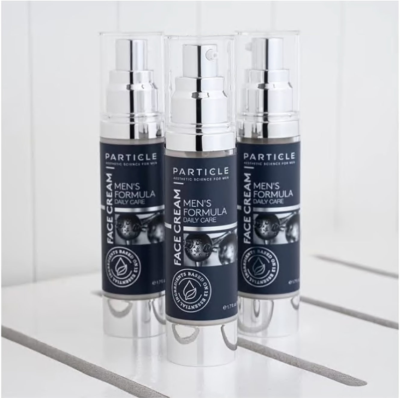 Particle Face Cream Men 6 in 1 Anti-Aging Cream Fights Eye Bags Dark Spots - 1.7 fl oz / 50ml