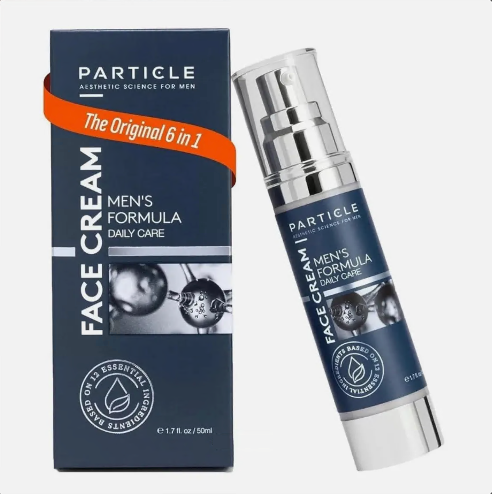 Particle Face Cream For Men 50ml – Anti-Aging Moisturizer for Dark Spots & Wrinkles