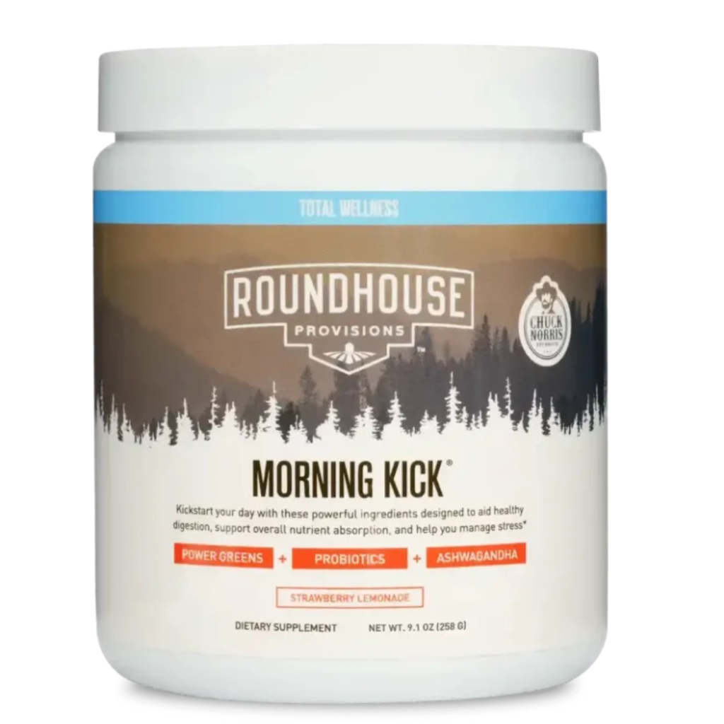 Roundhouse Provisions Morning Kick Strawberry Lemonade 30 Serving - 9.1 fl oz