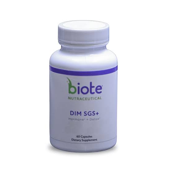 Biote DIM SGS+ Hormone + Detox Support, 60 Capsules