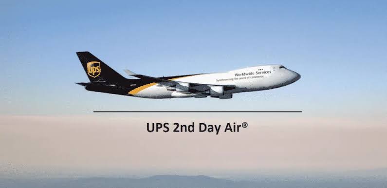 2 Day UPS air shipping