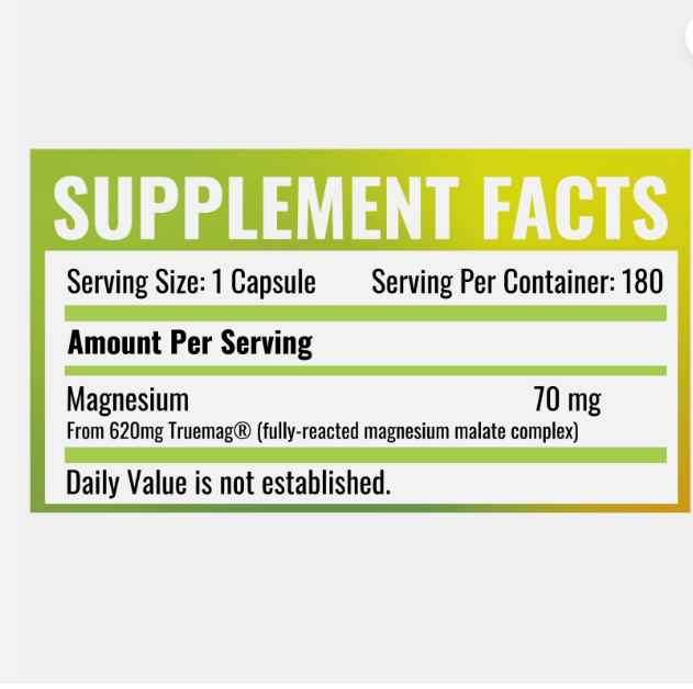 Cramp Defense Original Magnesium Supplement for Leg & Muscle Cramps, 180 Capsules